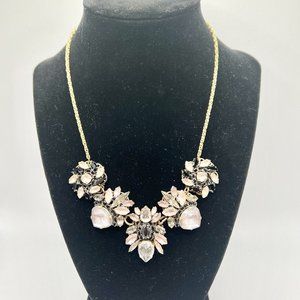 Erickson Beamon Rocks Big Bold Chunky Dropped Crystal Necklace